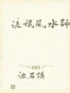 流氓风水师封面