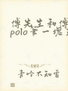 傅先生和傅太太polo笔一块五花肉封面