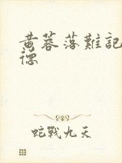 黄蓉落难记吕文德封面