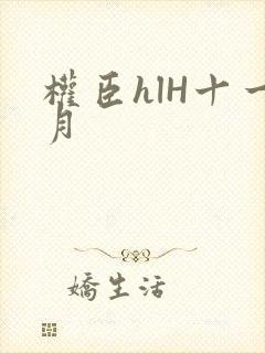 权臣hlH十一月
