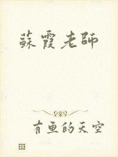 苏霞老师