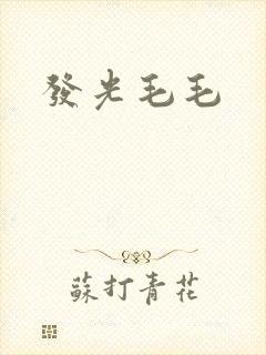 发光毛毛