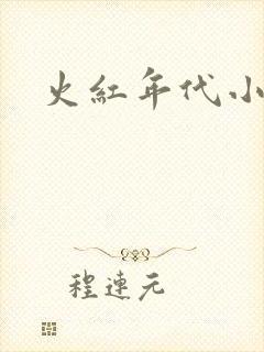 火红年代小说封面