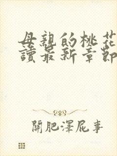 母亲的桃花源阅读最新章节小说