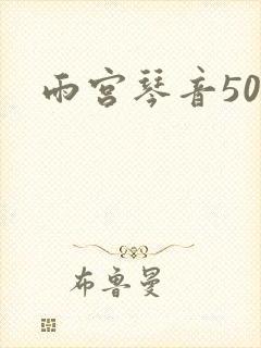 雨宫琴音500封面