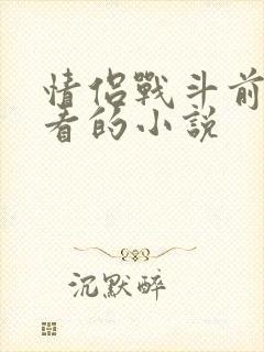 情侣战斗前适合看的小说