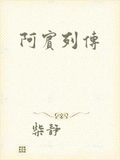 阿宾列传封面