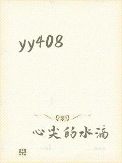yy408封面