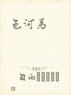 色河马封面