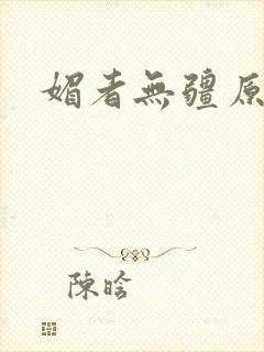 媚者无疆原著