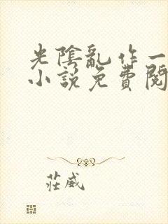 光阴乱作一团的小说免费阅读