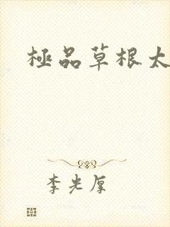 极品草根太子