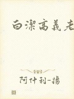 白洁高义老七封面