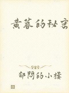 黄蓉的秘密