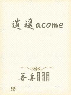 逍遥acome
