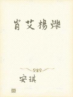 肖艾杨烁