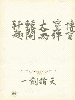 轩辕大宝传奇笔趣阁无弹窗