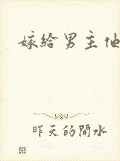 嫁给男主他爹