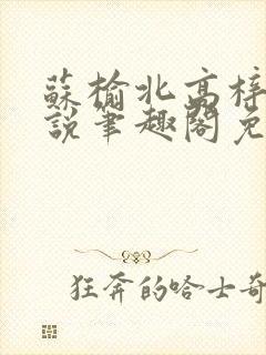 苏榆北高梓淇小说笔趣阁免费阅读
