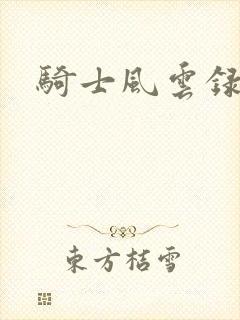骑士风云录