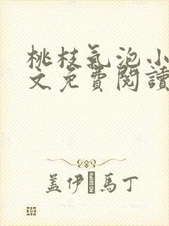 桃枝气泡小说全文免费阅读封面