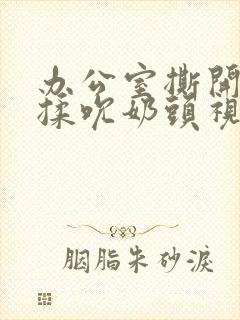 办公室撕开奶罩揉吮奶头视频