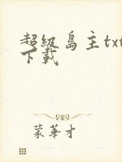 超级岛主txt下载