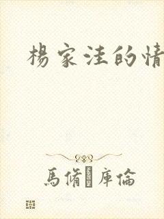 杨家洼的情事