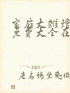 家庭大杂烩小说免费大全在线阅读