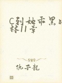 C到她乖黑暗森林11章封面