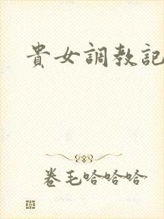 贵女调教记