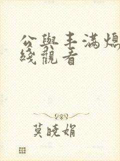 公与丰满熄4在线观看封面