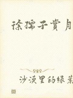 徐孺子赏月