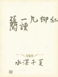 张一凡柳红免费阅读封面