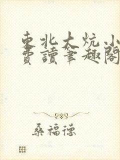 东北大炕小说免费读笔趣阁封面