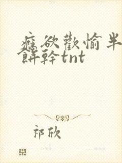 瘾欲欢愉半块小饼干tnt封面