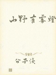 山野有雾灯