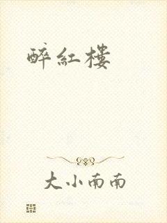 醉红楼
