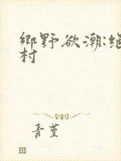 乡野欲潮:绝色村封面
