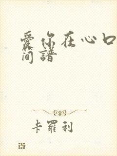 爱你在心口难开简谱封面