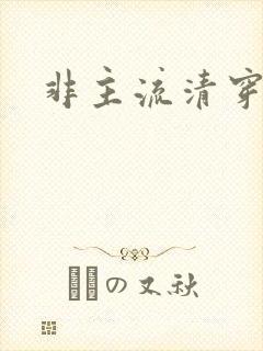 非主流清穿