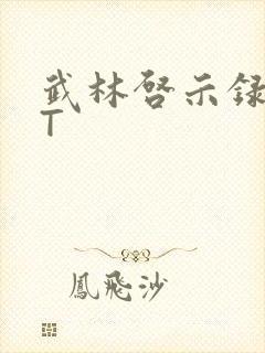 武林启示录TXT封面