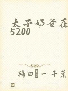 太子奶爸在花都5200