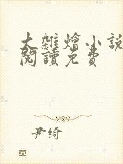 大杂烩小说全集阅读免费封面