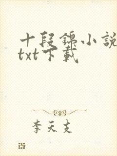 十段锦小说全本txt下载