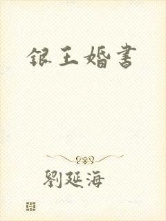 银王婚书封面