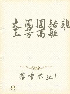 大团圆结亲情会王芳高敏