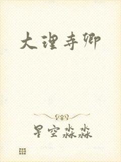 大理寺卿