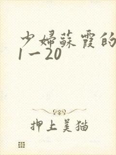 少妇苏霞的沉沦1一20