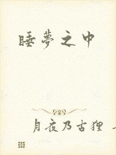 睡梦之中